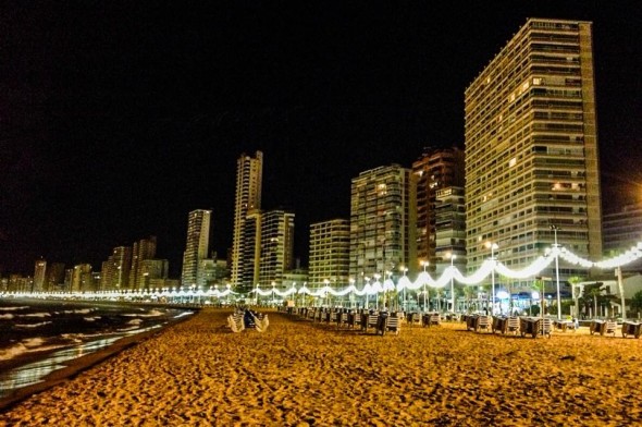 playa levente benidorm denoche